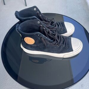 P.F. Flyers Men's Black High-Top Sneakers